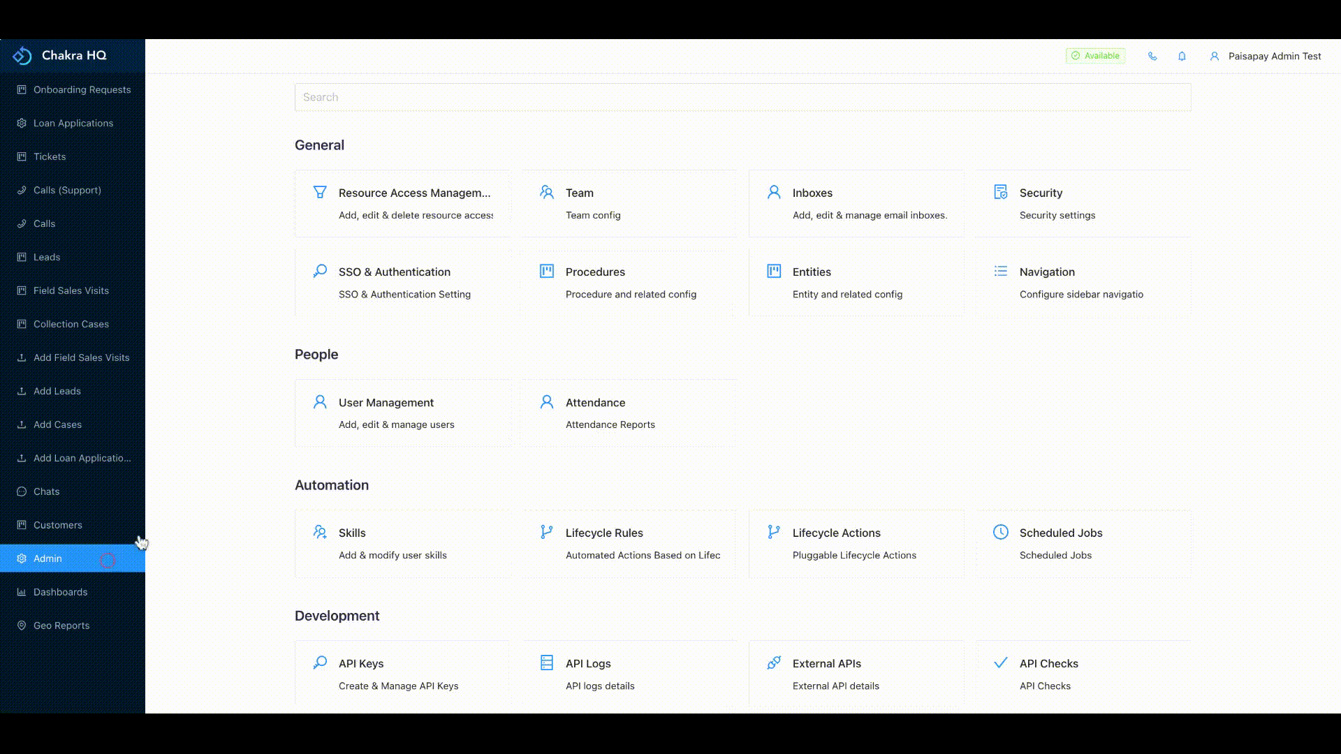 Procedure List ChakraHQ Help Guides